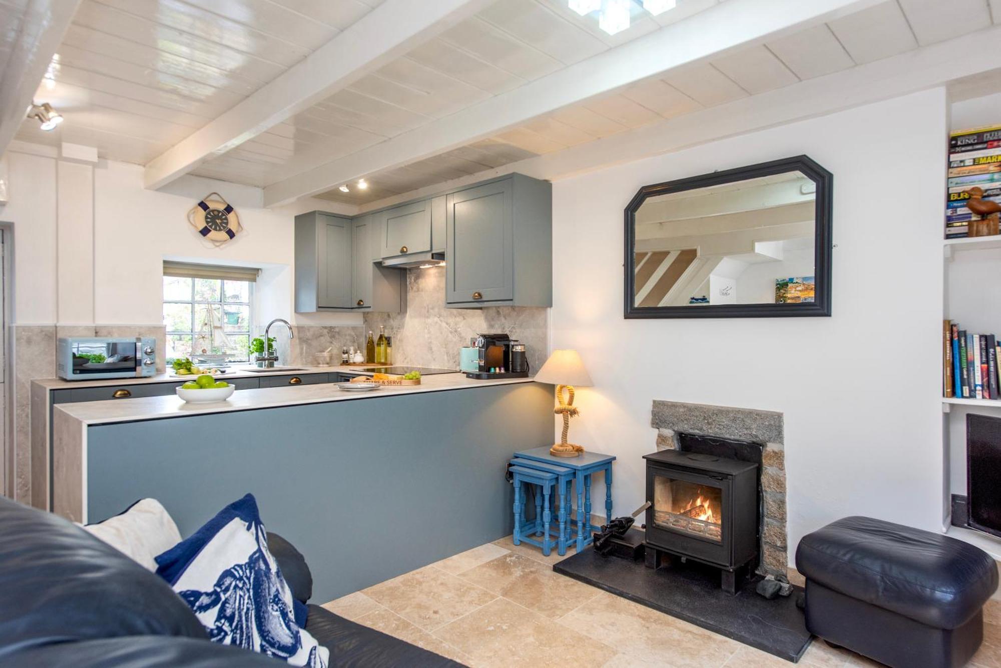 Abbey Cottage, Close To Mousehole Harbour 외부 사진